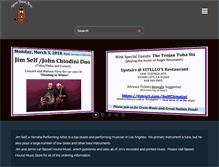 Tablet Screenshot of bassethoundmusic.com